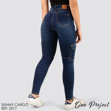 Cargar imagen en el visor de la galería, JEANS MUJER SKINNY CARGO 2017
