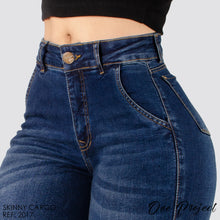 Cargar imagen en el visor de la galería, JEANS MUJER SKINNY CARGO 2017
