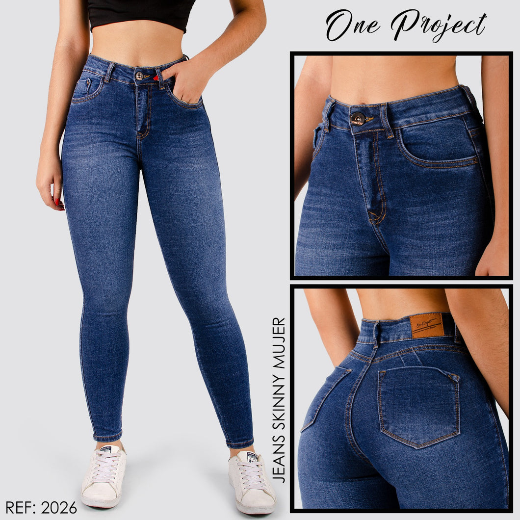 JEANS MUJER SKINNY 2026