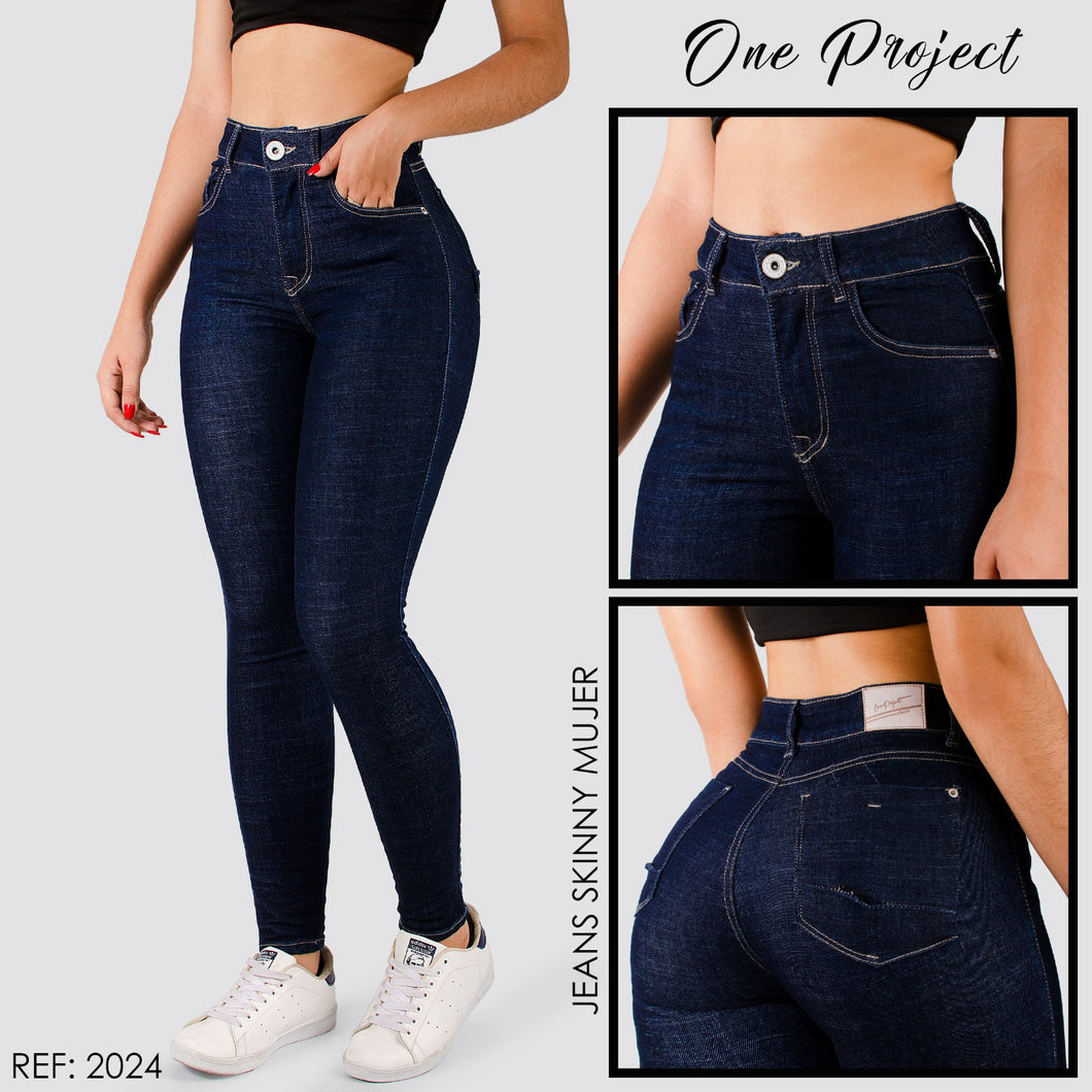 JEANS MUJER SKINNY 2024